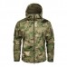 Куртка Softshell ветро-влагозащитная цвет Мох, размер 56
