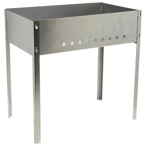 Мангал разборный "Эконом" 400x250x400, (сталь 0.5 мм) в коробке МНГ13К