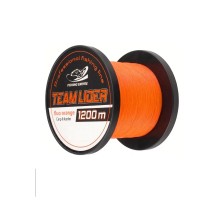 Леска монофильная LIDER FLUO ORANGE 1200 м 0,26мм