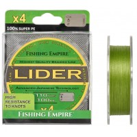 Плетеный шнур LIDER NAVI GREEN 100 м 0.10 мм