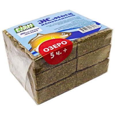 Жмых конопляный Макуха FISHBERRY Топленое молоко Озеро 5 часов+ (12шт)