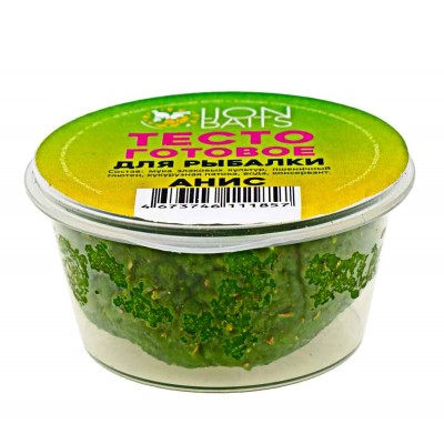 Тесто готовое для рыбалки в баночке Lion Baits Анис, 50мл