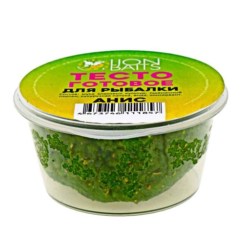 Тесто готовое для рыбалки в баночке Lion Baits Анис, 50мл