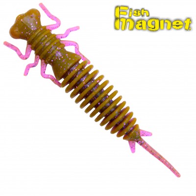 Личинка стрекозы Fish Magnet LUCY 3.5" #003