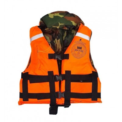 Жилет спасательный двухсторонний Mednovtex POPLAVOK до 100 кг