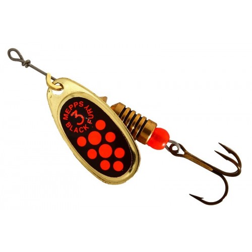 Блесна Mepps Black Fury gold/orange 3 6.5гр