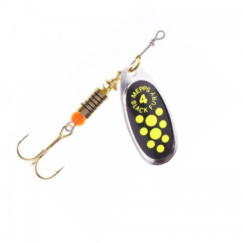 Блесна Mepps Black Fury silver/chartreuse 4 8гр