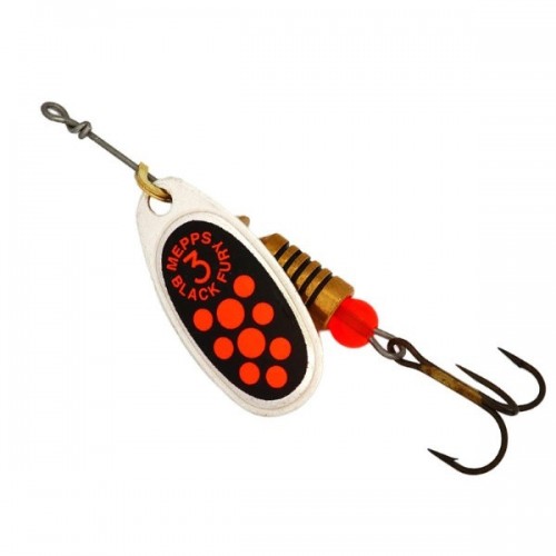 Блесна Mepps Black Fury silver/orange 3 6.5гр