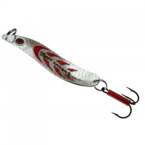 Блесна Mepps Syclops Silver/Red 2 17гр