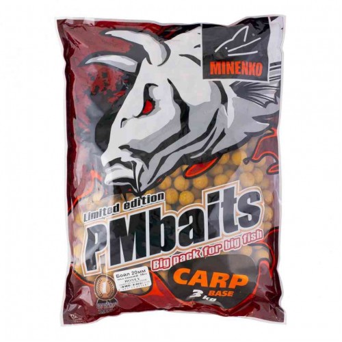 Бойлы пылящие MINENKO Honey (Мед) 20мм 3кг