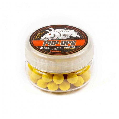 Бойлы плавающие MINENKO HONEY Fluo (Мед) Pop-Up 10мм