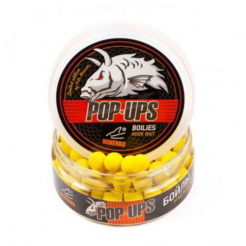 Бойлы плавающие MINENKO HONEY Fluo (Мед) Pop-Up 12мм