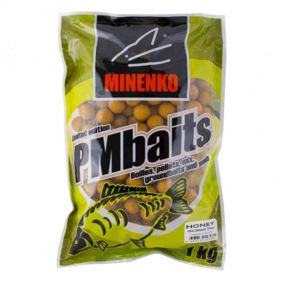Бойлы пылящие MINENKO Honey (Мед) 24мм 1кг