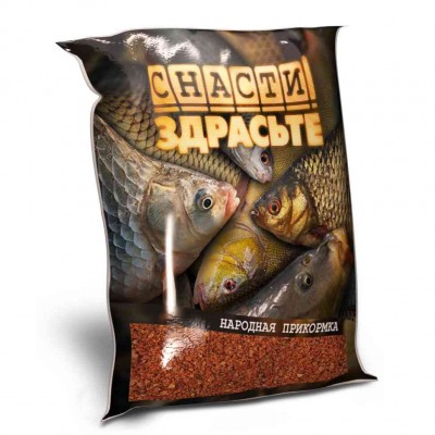 Прикормка СНАСТИ ЗДРАСЬТЕ! НАРОДНАЯ Фидер для течки 0,7 кг