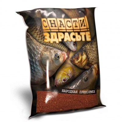Прикормка СНАСТИ ЗДРАСЬТЕ! НАРОДНАЯ Конопля для сосок и пружин 0,7 кг