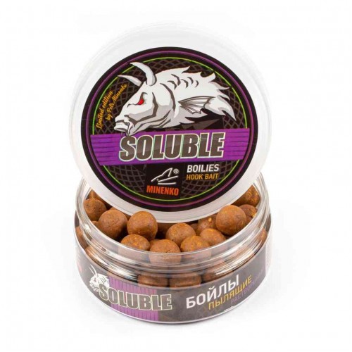 Насадочные бойлы MINENKO Honey (Мед) 14мм (пылящие) 120 г