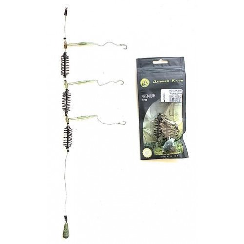 Монтаж Дикий Клев №60 Убийца карася, 3 крючка №10, 20г