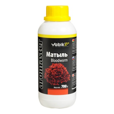 Аттрактант рыболовный Vabik AROMASTER Мотыль 500мл