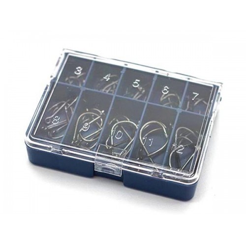 Набор крючков №1, 10 видов (уп. 50 шт.)