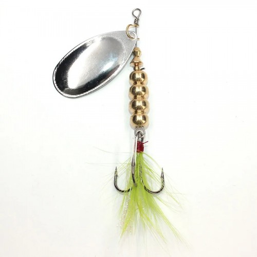 Блесна вращающаяся Namazu AmanThul, вес 7 г, цвет 01 (серебро)