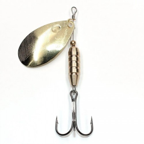 Блесна вращающаяся Namazu Balna-Zzar, вес 9.5 г, цвет 02 (латунь)