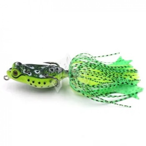 Лягушка-незацепляйка Namazu FROG с лапками, 48 мм, 8 г, цвет 07, крючок-двойник YR Hooks (BN) #1/0