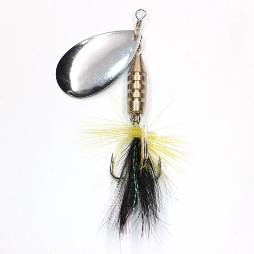 Блесна вращающаяся Namazu Gorana, вес 12 г, цвет 01 (серебро)