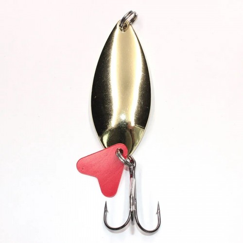 Блесна колеблющаяся Namazu Glassy, вес 15 г, цвет 02 (латунь)