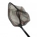 Подсачек складной телескопич. Namazu Pro NoKnot Net PVC, L- 160 см, квадратный складной обод 50 см, PVC