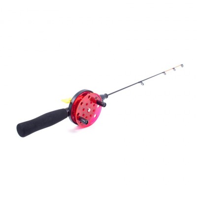 Удочка штекерная зимняя Namazu Ice Perch Light, L=57 см, с катушкой d=75 мм, стеклопластик