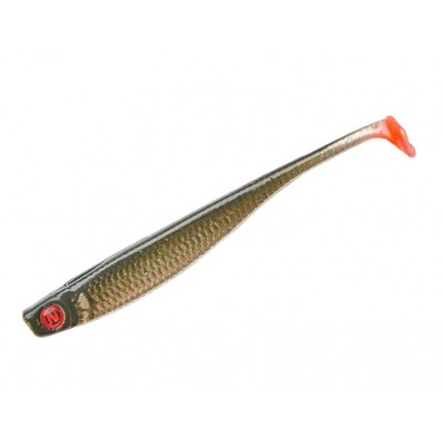 Силиконовая приманка Narval Fishing Skinny 10cm #046-Balck Silver