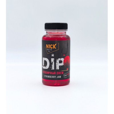 ДИП NICK BAITS DIP-MAKALKA (Клубничный джем) 150мл