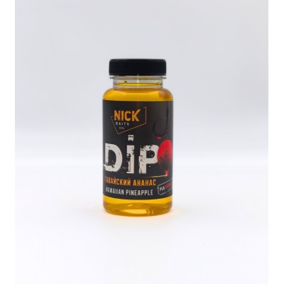 Прикормка рыболовная ДИП NICK BAITS DIP-MAKALKA Гавайский ананас; флакон 150 мл