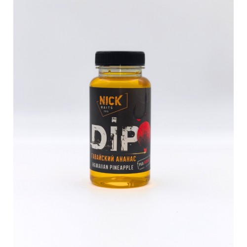 Прикормка рыболовная ДИП NICK BAITS DIP-MAKALKA Гавайский ананас; флакон 150 мл
