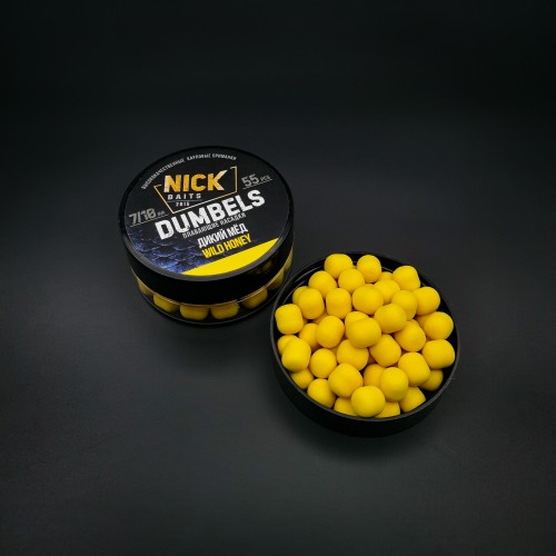 Плавающие бойлы NICK BAITS Dumbels 7/10 мм Дикий мёд/Wild Honey
