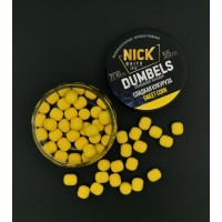 Плавающие бойлы NICK BAITS Dumbels 7/10 мм Сладкая кукуруза