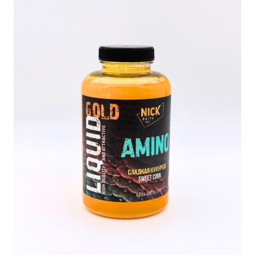 Жидкий ликвид NICK BAITS GOLD Liquid Amino (Сладкая кукуруза) 500мл