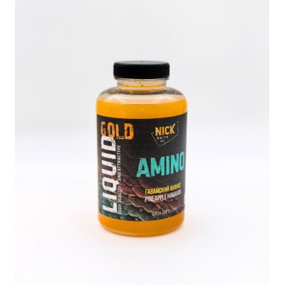 Жидкий ликвид NICK BAITS GOLD Liquid Amino (Гавайский ананас) 500мл