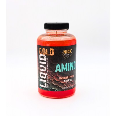 Жидкий ликвид NICK BAITS GOLD Liquid Amino (Кислая груша) 500мл