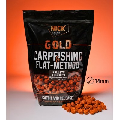 Пеллетс NICK BAITS GOLD FishFruits (Королевская слива/Plum Royal) 14 мм, 1 кг