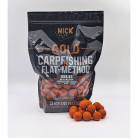Бойлы прикормочные пылящие NICK BAITS GOLD (Королевская слива/Plum Royal) 24 мм 1 кг