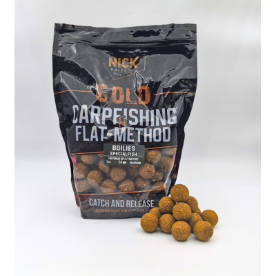 Бойлы прикормочные пылящие NICK BAITS GOLD (Тигровый орех/Tiger nut) 24 мм 1 кг