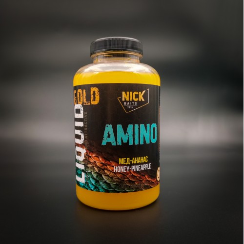 Жидкий ликвид NICK BAITS GOLD Liquid  Amino (Мед-ананас/Honey-pineapple) 500мл
