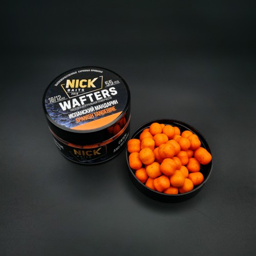 Бойлы нейтральной плавучести NICK BAITS Wafters 10/12 мм Испанский мандарин/Spanish Tangerine