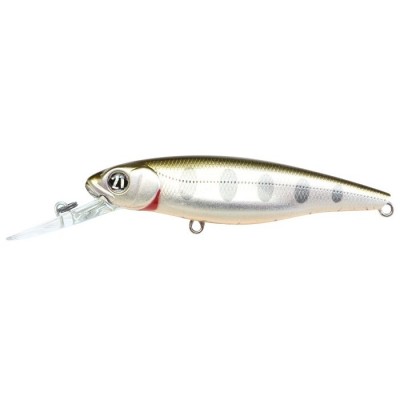 Воблер Минноу PONTOON 21 GreedyGuts 77SP-MDR, 77 мм, 10.8гр, Загл. 1.7м.-2.2м., Суспендер, цвет: 404