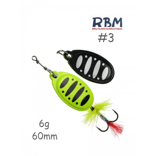 Блесна Roka Blades №3, 6гр цвет 007