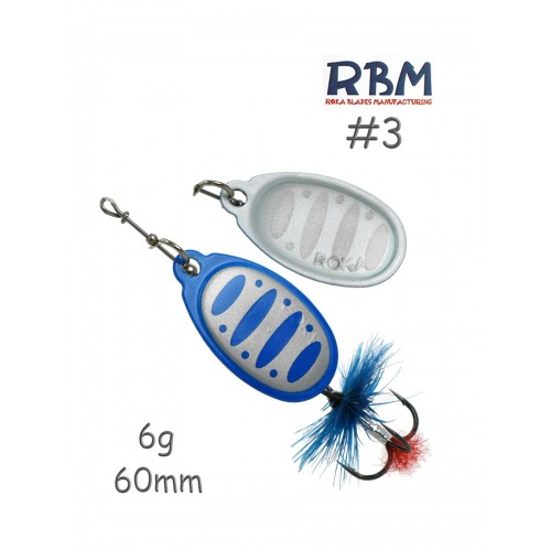 Блесна Roka Blades №3, 6гр цвет 010