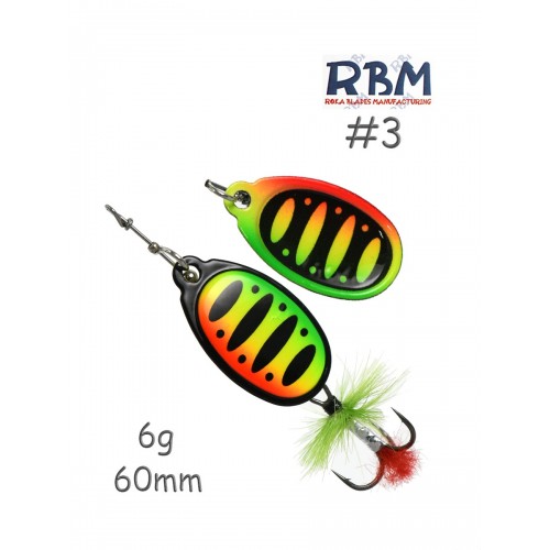 Блесна Roka Blades №3, 6гр цвет 014