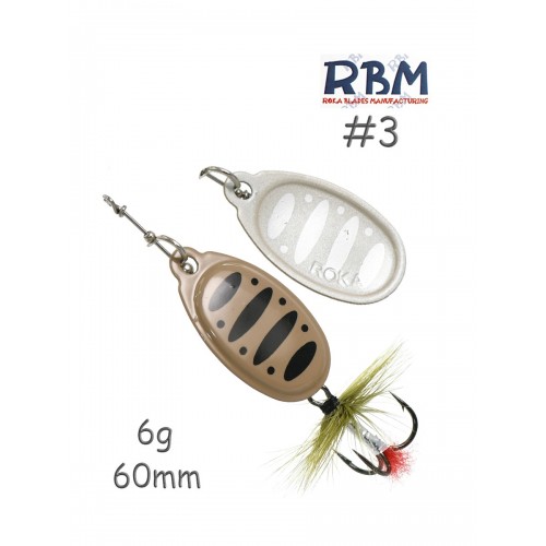 Блесна Roka Blades №3, 6гр цвет 018