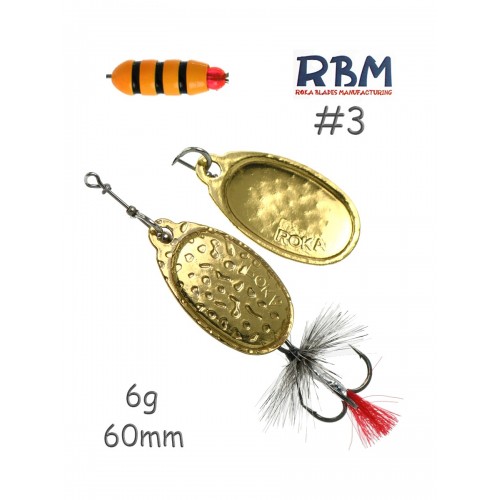 Блесна Roka Blades №3, 6гр цвет 024